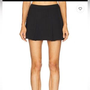Angel Kiss Black Pleated Skort Woman Small NWT